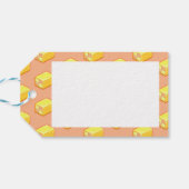 Battenberg Vier een zoete verjaardag! Cakelint Cadeaulabel (Achterkant Horizontaal)