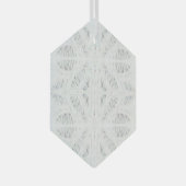 BATTENBURG KANT Glas Zeshoekige Ornament (Voorkant Rechts)