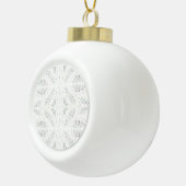 BATTENBURG KANT Keramische Bal Hanger Ornament (Rechts)