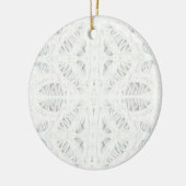 BATTENBURG KANT keramische cirkel Ornament (Links)