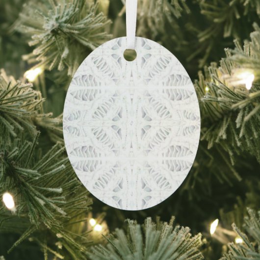 BATTENBURG KANT Metalen Ovaal Ornament (Insitu)