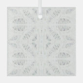 BATTENBURG KANTGLAZEN VIERKANT ORNAMENT (Voorkant)