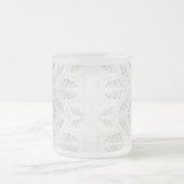 BATTENBURG LACE Frosted Glass Mok (Center)