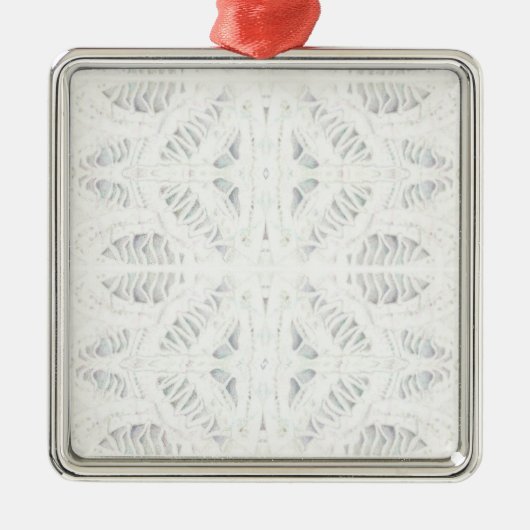 BATTENBURG LACE Premium Square Ornament (Voorkant)