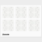 BATTENBURG LACE Stickers op grote pleinen (Vel)