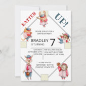 Batter omhoog! Baseball Sportjongens Birthday Kaart (Voorkant)