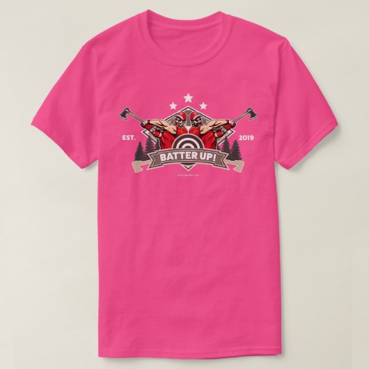 Batter omhoog t-shirt (Design voorkant)
