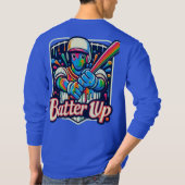 Batter omhoog t-shirt (Achterkant)