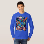 Batter omhoog t-shirt (Voorkant volledig)
