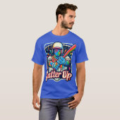 Batter omhoog t-shirt (Voorkant volledig)