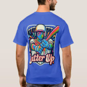 Batter omhoog t-shirt (Achterkant)