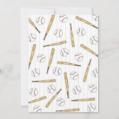 Batter-up Baseball, uitnodiging van 1 september (Achterkant)