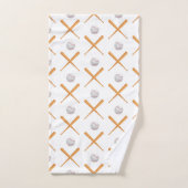 Batter up honkbal sport patroon bad handdoek (Handdoek)