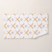 Batter up honkbal sport patroon bad handdoek (Handdoek)