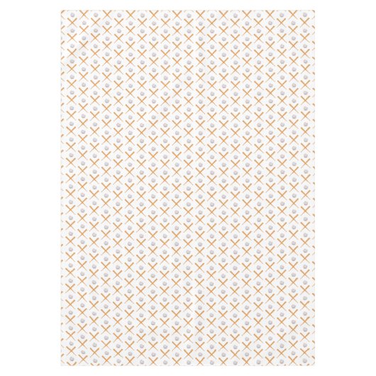 Batter up honkbal sport patroon tafelkleed (Voorkant)