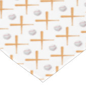 Batter up honkbal sport patroon tafelkleed (Gekanteld)