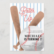 Batter up honkbal verjaardagsfeestje