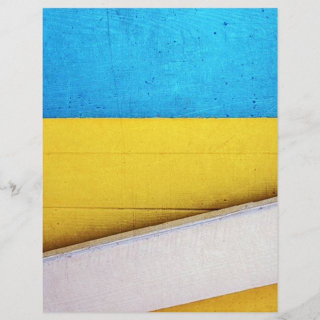 Battered Building-Minimal Abstract by STaylor (Voorkant)
