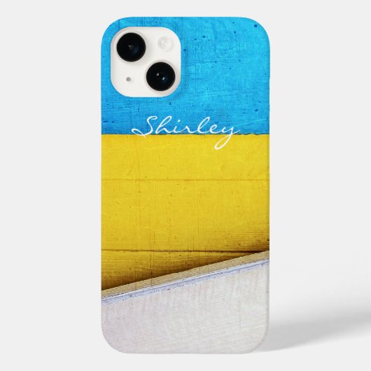 Battered Building-Minimal Abstract by STaylor Case-Mate iPhone Case (Achterkant)