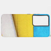 Battered Building-Minimal Abstract by STaylor Samsung Galaxy Hoesje (Linkerkant)