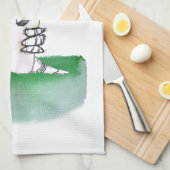 Batterij - cricket, tantaarns theedoek (Quarter Fold)