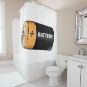 Batterij Douchegordijn (In situ)