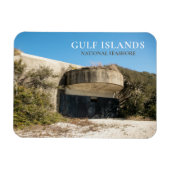 Batterij Langdon, Fort Pickens, Gulf Islands NS Magneet (Horizontaal)
