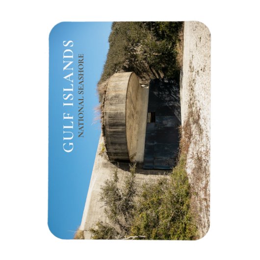 Batterij Langdon, Fort Pickens, Gulf Islands NS Magneet (Verticaal)