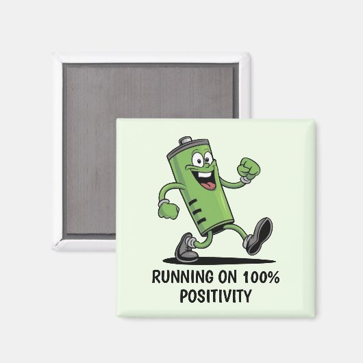 Batterij met lading magneet (Voorkant / Achterkant)