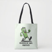 Batterij met lading tote bag (Voorkant)