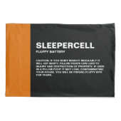 Batterij parodie Lichaamskussen Kussensloop (Achterkant)