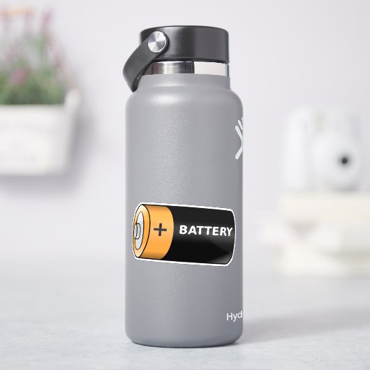 Batterij Sticker (HydroFlask)