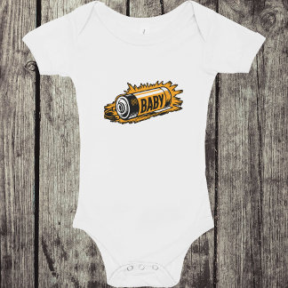 Batterij Vader Zoon Bodysuit matching