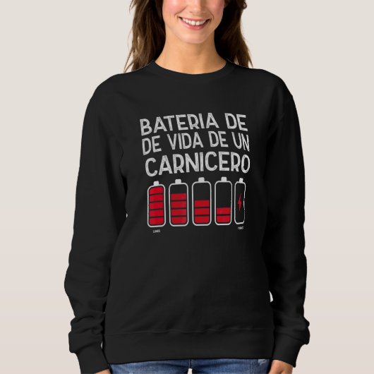 Batterij Van Het Leven Van Een Slager 1 Trui (Voorkant)