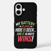 Batterij weer weg! Case-Mate iPhone case (Achterkant)