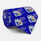 Batterijdag februari 18 stropdas (Opgerold)