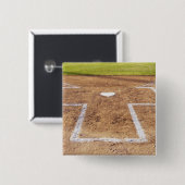 Batterijdoos Vierkante Button 5,1 Cm (Voorkant /achterkant)