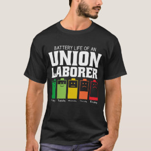Batterijduur van een EU-laboratorium T-shirt