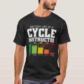 Batterijduur van een programmainstructeur t-shirt (Voorkant)