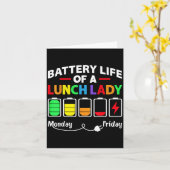 Batterijduur van een schoolloopbaan kaart (Gele Bloem)