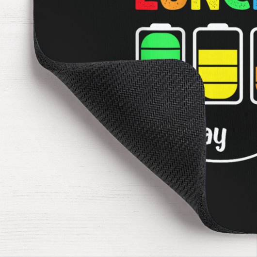 Batterijduur van een schoolloopbaan muismat (Hoek)