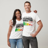 Batterijduur van een technisch directeur t-shirt (Unisex)