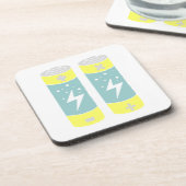 Batterijen Bier Onderzetter (Linkerzijde)