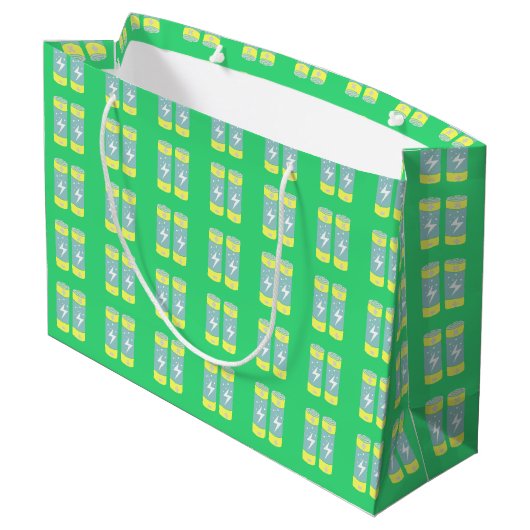 Batterijen Groot Cadeauzakje (Achterkant Gekanteld)