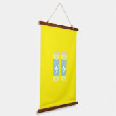 Batterijen Hangend Wandkleed (Gebogen)