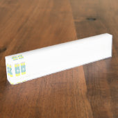 Batterijen Naambordje (Zijkant)