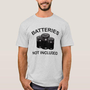 Batterijen niet inbegrepen t-shirt