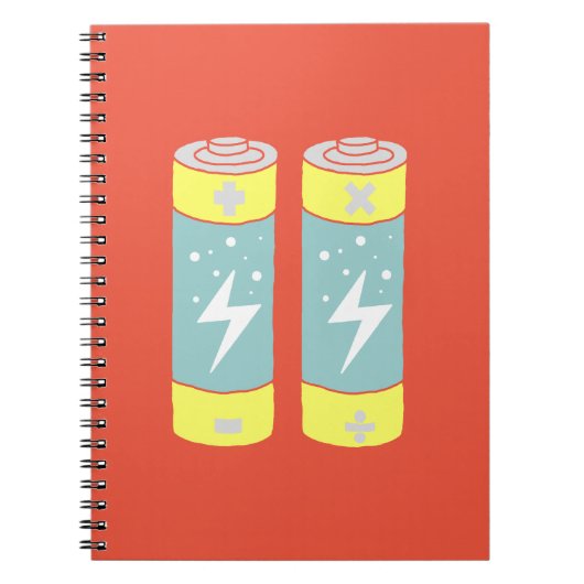 Batterijen Notitieboek (Voorkant)