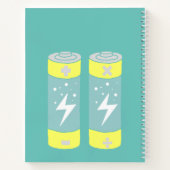 Batterijen Notitieboek (Achterkant)