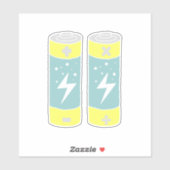 Batterijen Sticker (Vel)